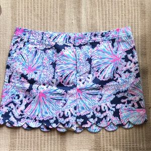 Lilly Pulitzer “Sea Bells” Collette skort.